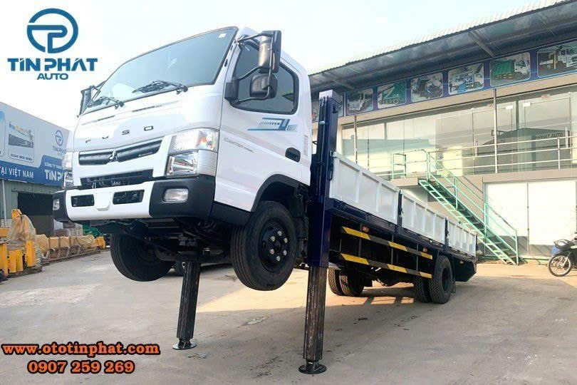 XE FUSO FJ CHỞ XE MÁY CHUYÊN DÙNG