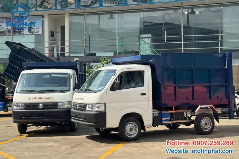 Xe chở rác Suzuki 3 khối