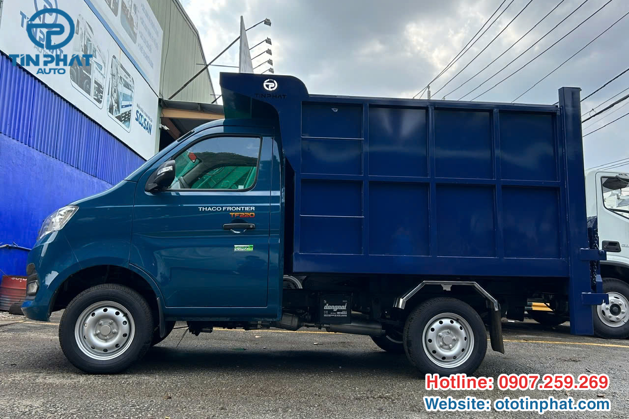 Xe chở rác Thaco 4 khối