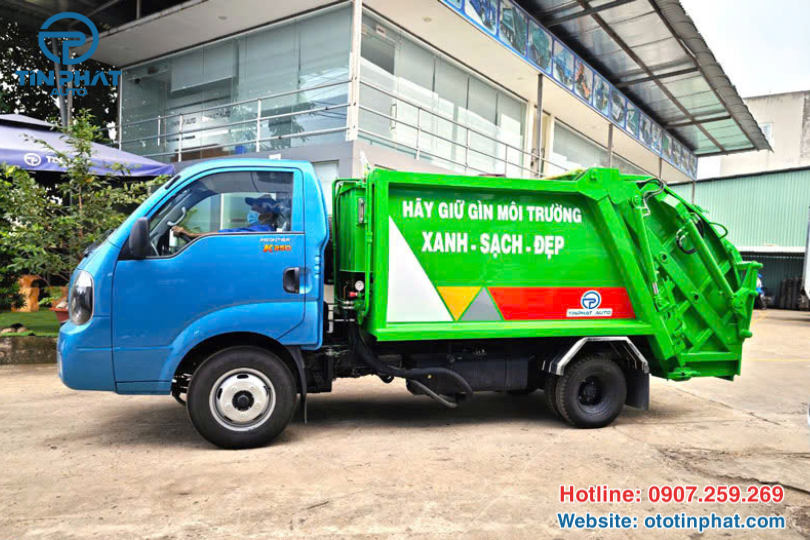 XE ÉP RÁC 3.5 KHỐI KIA