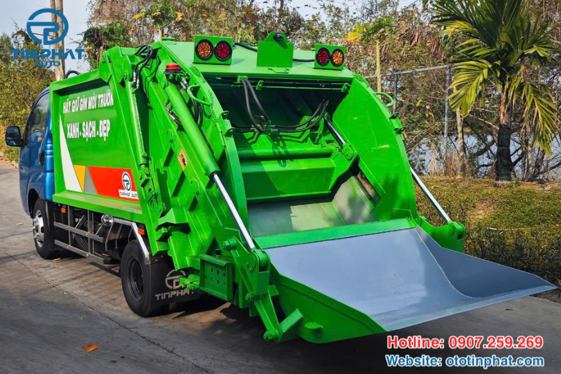 XE ÉP RÁC 3.5 KHỐI KIA