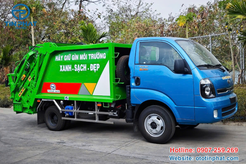 XE ÉP RÁC 3.5 KHỐI KIA