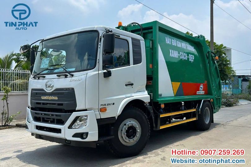 Xe ép rác 14 khối UD TRUCKS PKE250