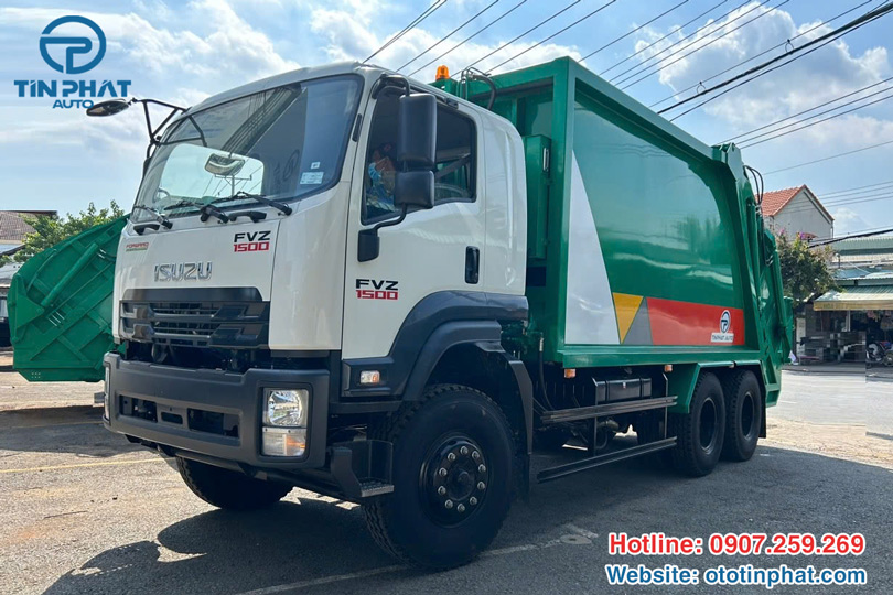 Xe ép rác 22 khối ISUZU FVZ
