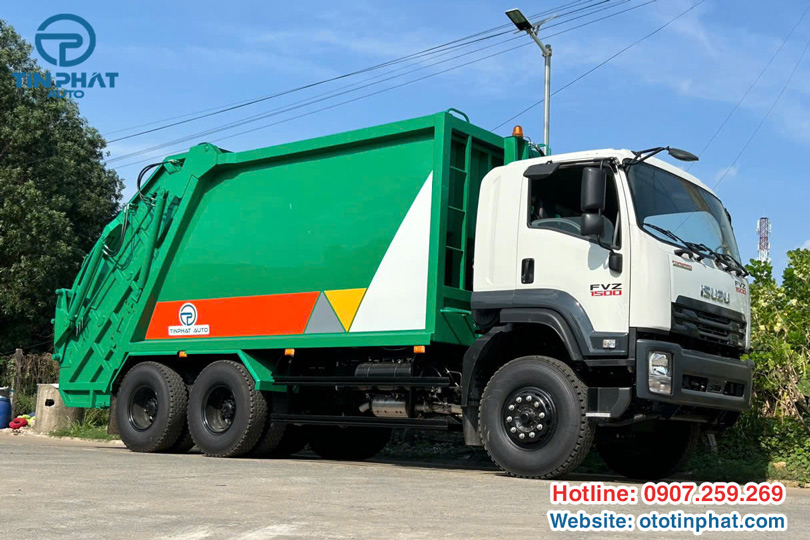 Xe ép rác 22 khối ISUZU FVZ chất lượng cao