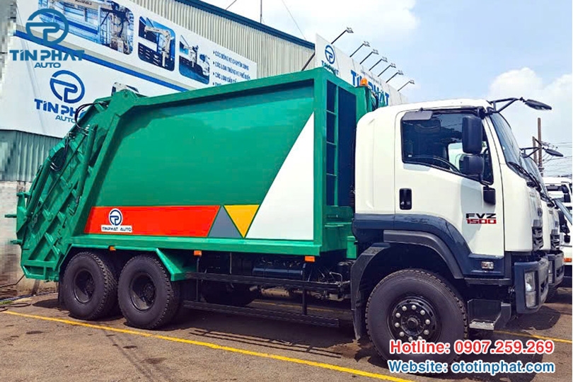 Xe ép rác 22 khối ISUZU FVZ chất lượng cao